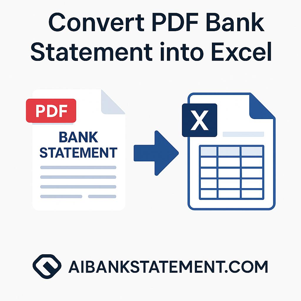 Effortlessly Convert Bank & Credit Card Statements to Excel or CSV