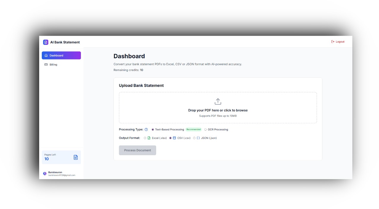 Dashboard