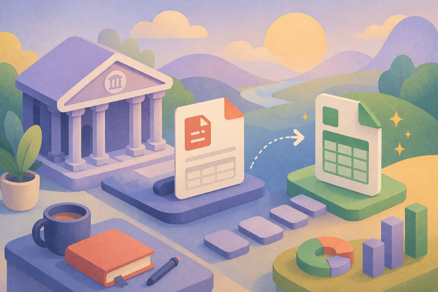 My Bank App Only Gives Me a PDF, How Do I Get a CSV?